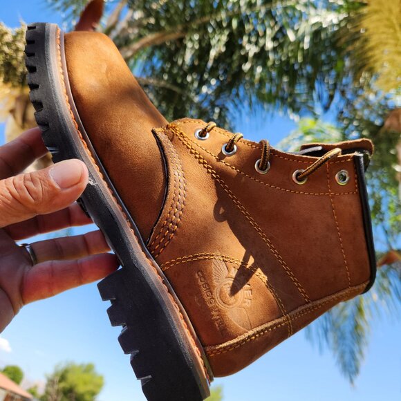 Botas para construcion 100% piel Mexicana Mens sizes